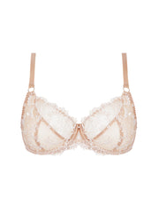 Soutien-gorge corbeille Dressing floral nude