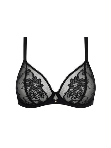 Soutien gorge armature triangle Adorable sexy noir
