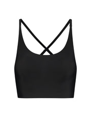 Brassière souple noir invisible