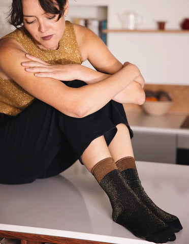 Chaussette paillette Madison