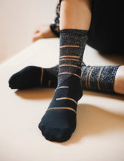 Chausette transparente Tate Modern Silver