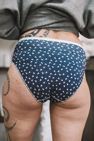 Culotte haute coton vendu par 2 coquettes