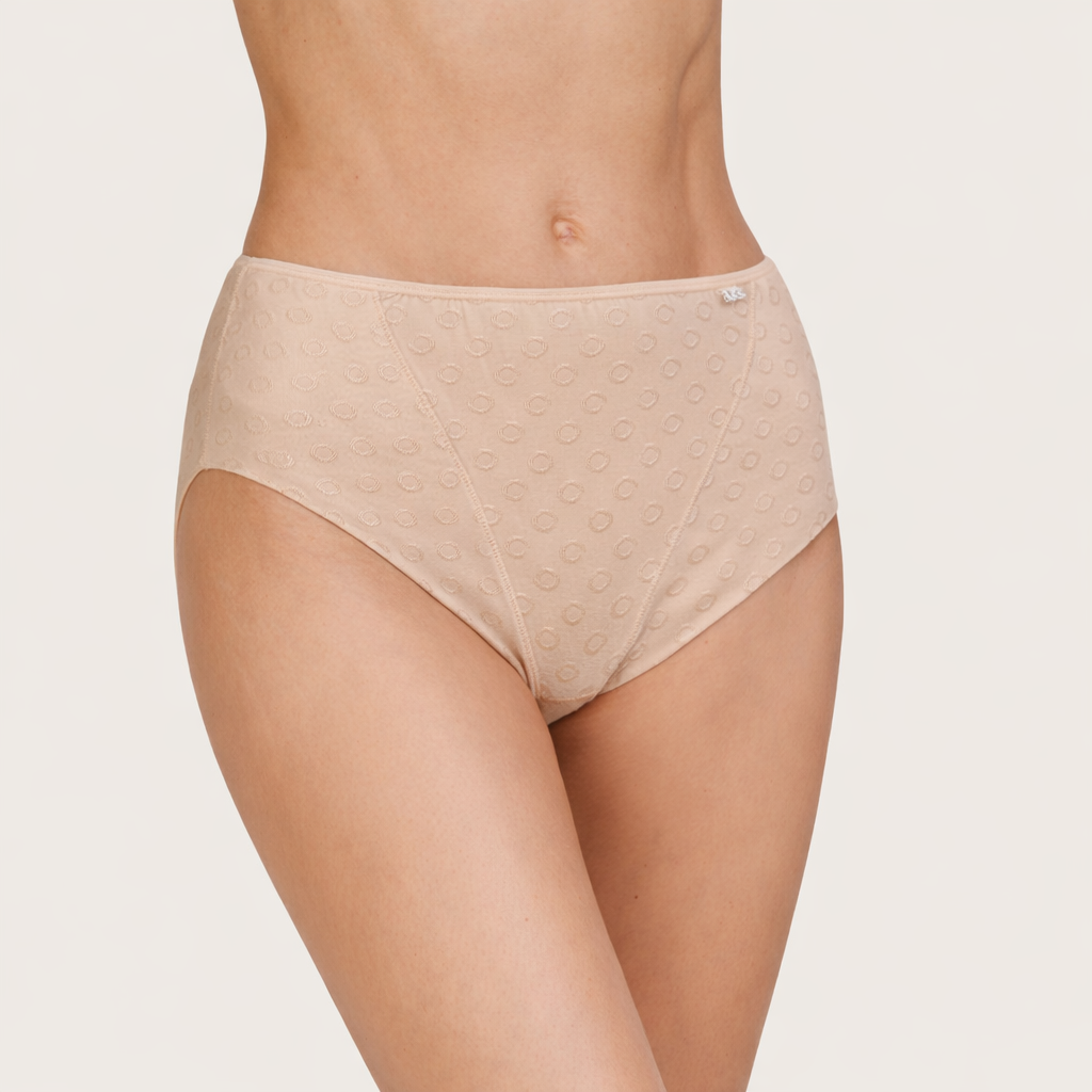 Slip haut microfibre Nude