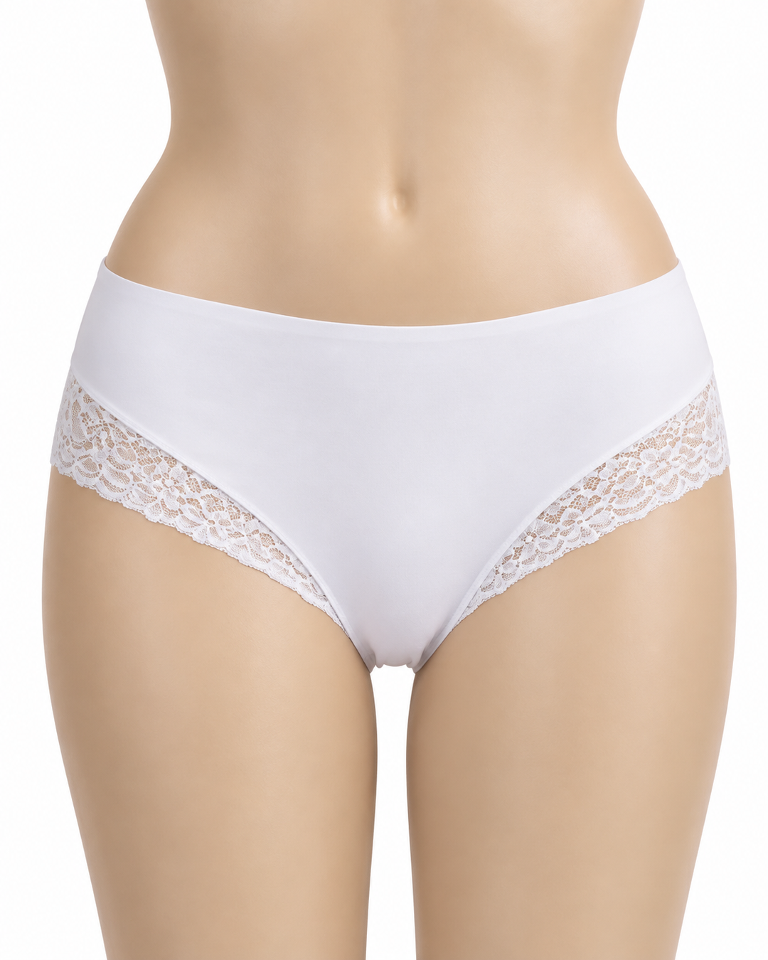 Slip haut milano Charm Cero coton blanc