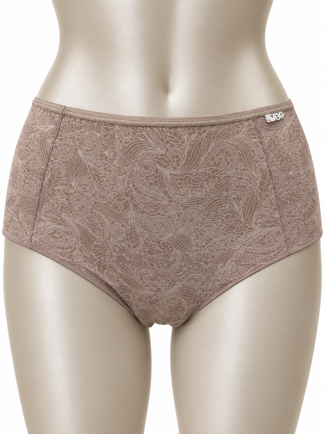 Slip haut microfibre Praline 37119
