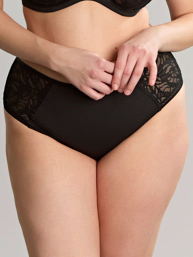 Culotte haute noir Sophia Deep