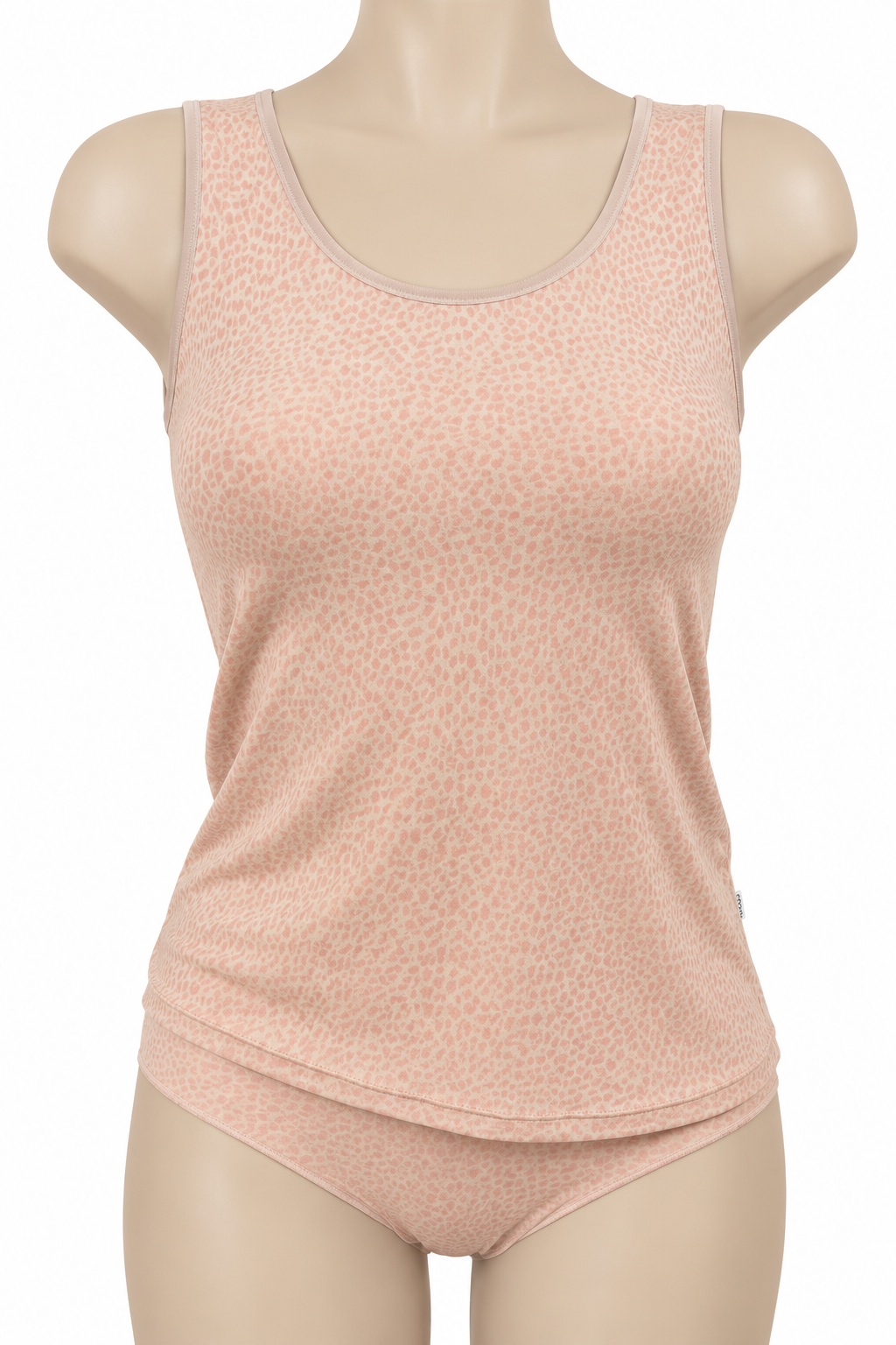 Débardeur microfibre nude rosé - 75107
