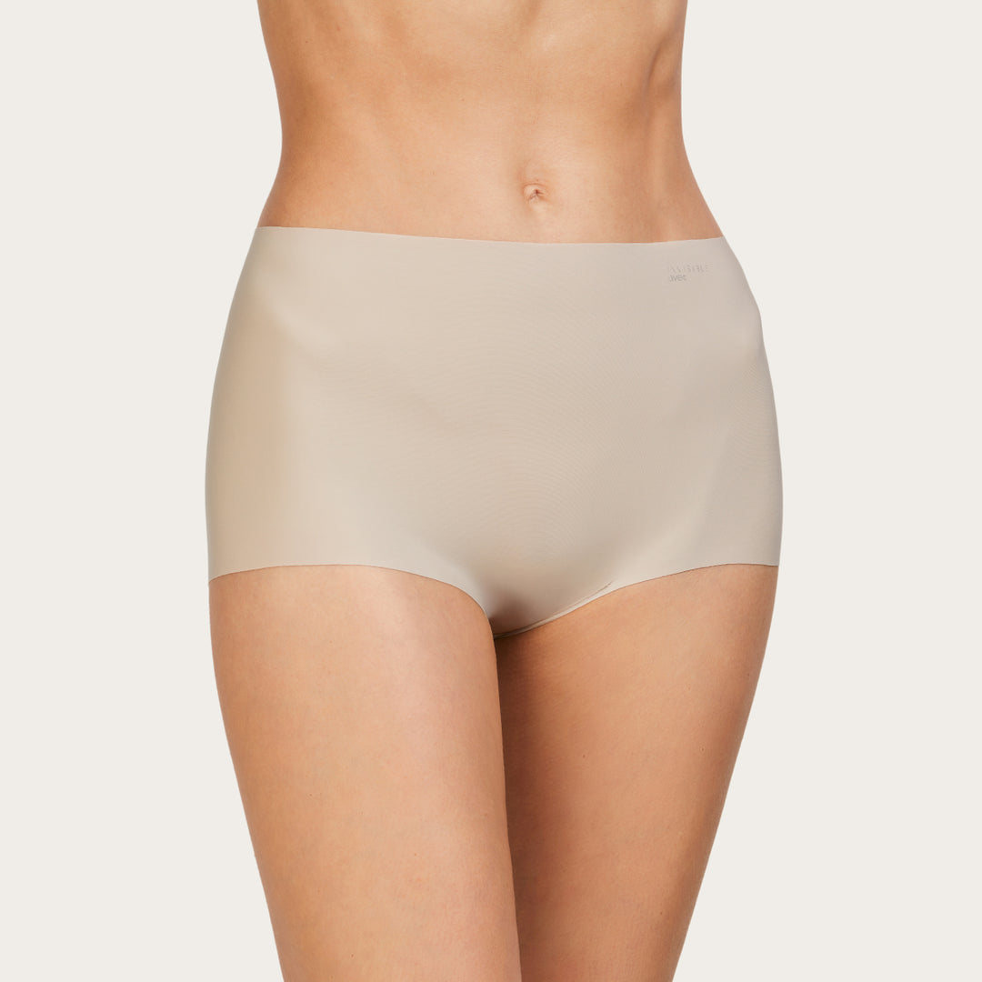 Short taille haute microfibre – Invisible seconde peau nude