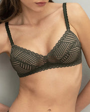 Soutien-gorge sans armature Tressage graphic Eclat aventure