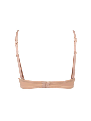 Soutien gorge bandeau coque  Culte Beauté nude B/C
