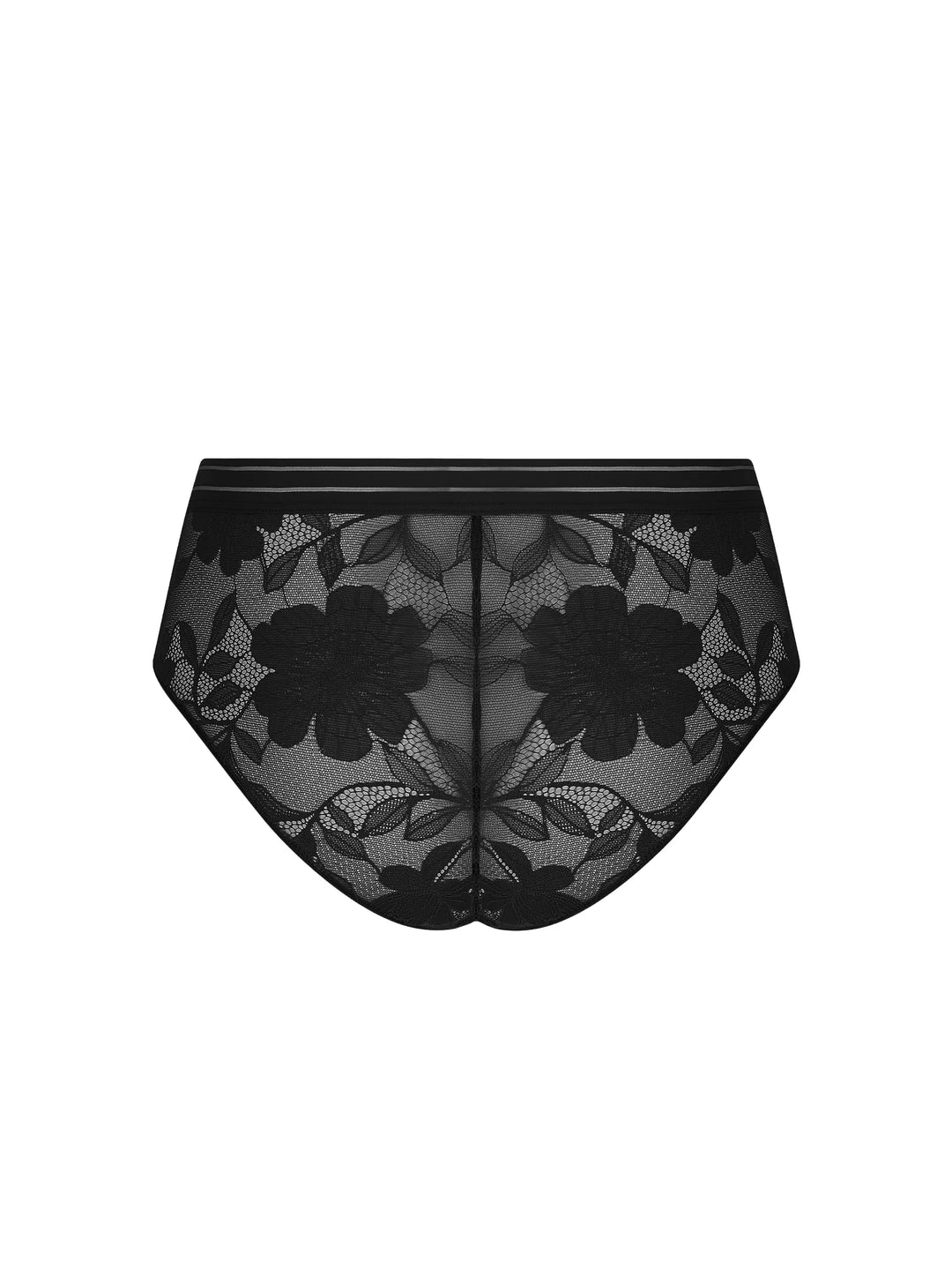Shorty noir Dentelle Rebelle