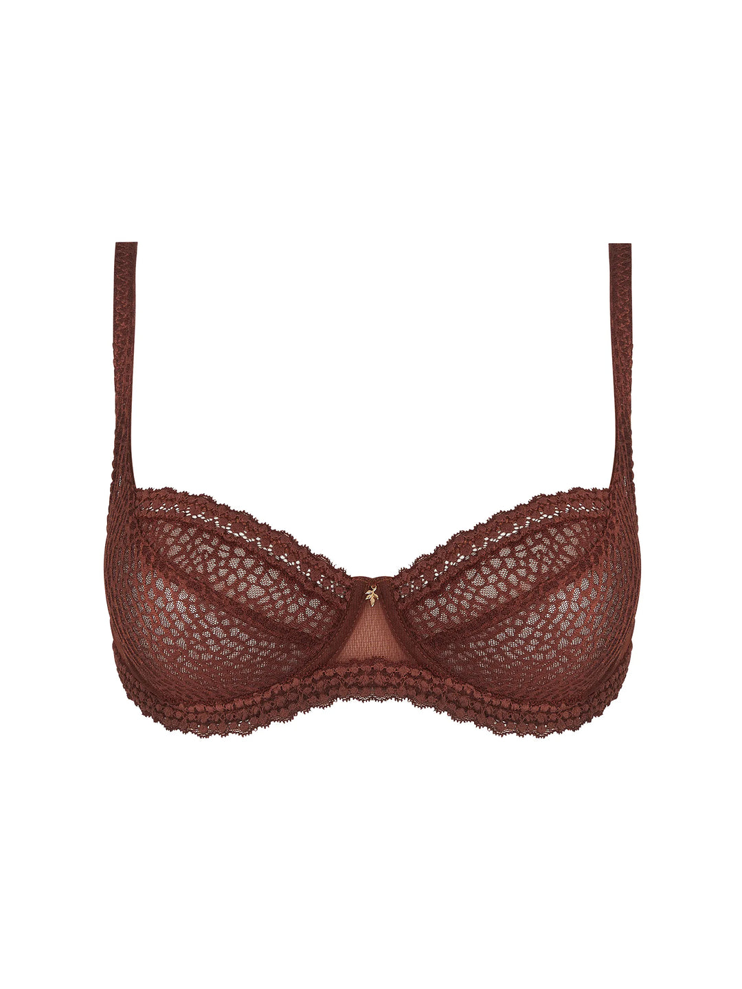 Soutien gorge Tulipe  Exquise en Dentelle Cappuccino