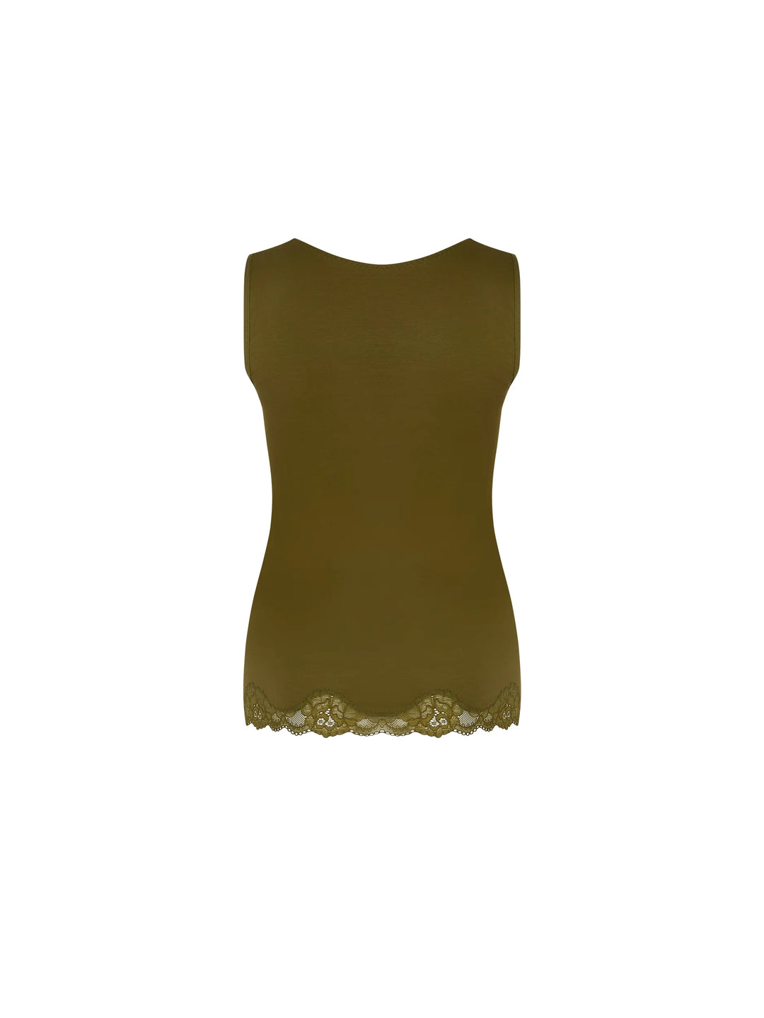 Tee-shirt sans manche SIMPLY PERFECT vert mousse