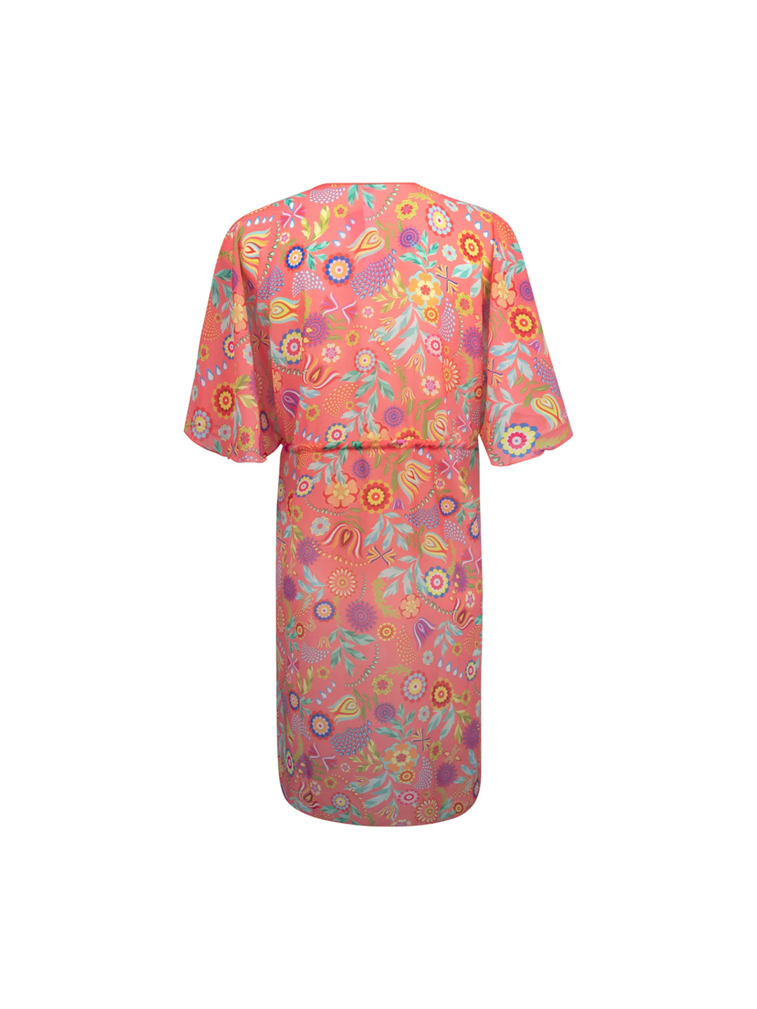 Kimono plage ouvert La Muse en fleur