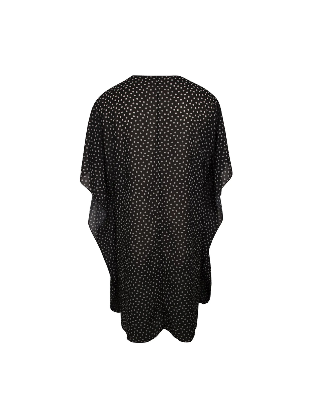 Poncho plage La muse dolce vita noir