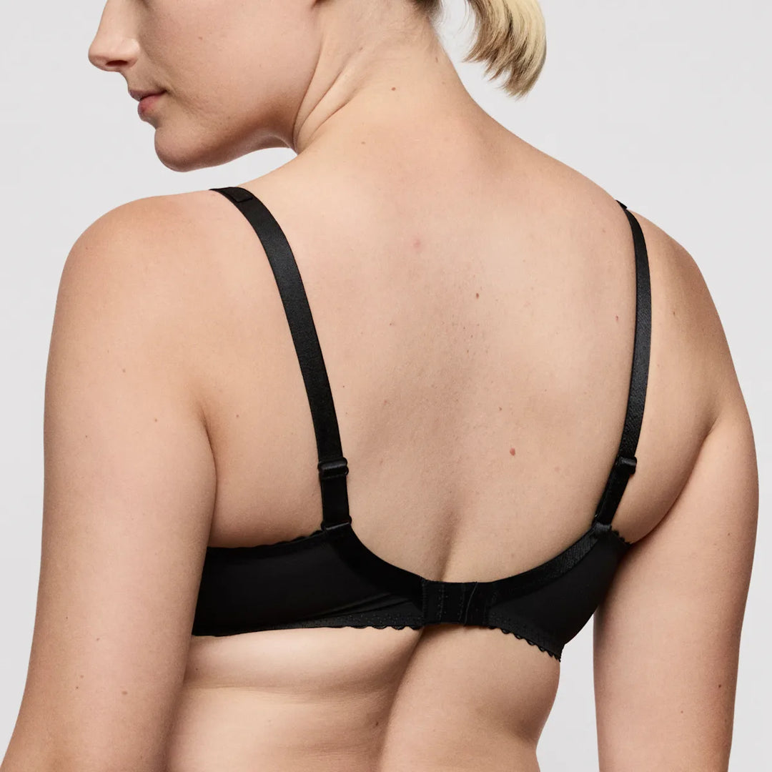 Soutien-gorge déccolleté plongeant Naica noir