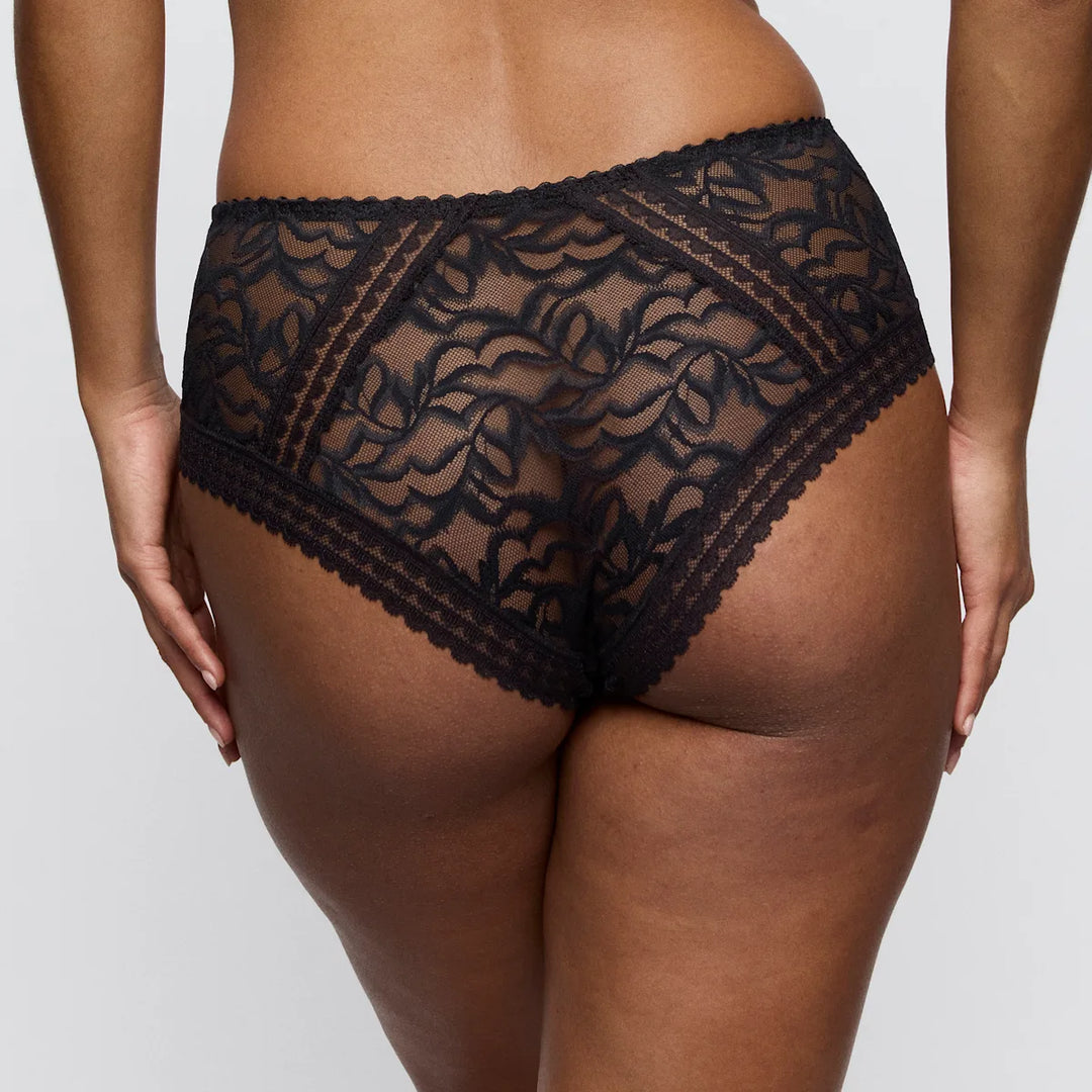 Slip haut noir Miyara