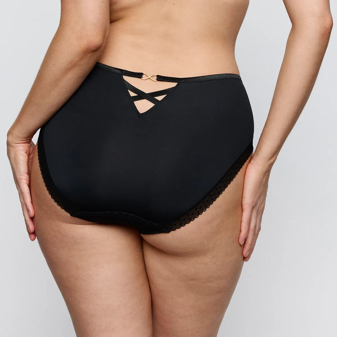 Slip haut noir Jokko
