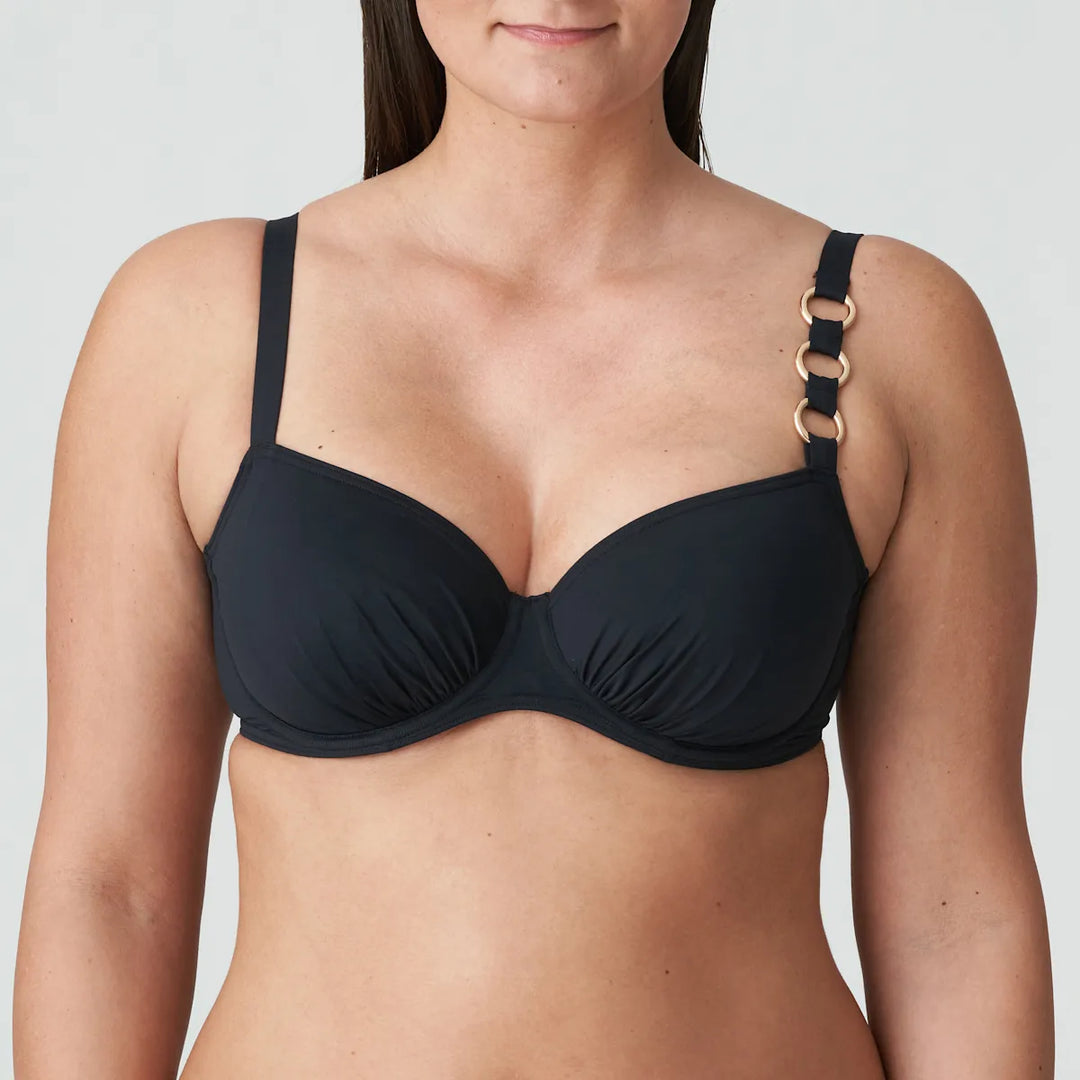 Maillot de bain 2 pièces noir Damietta