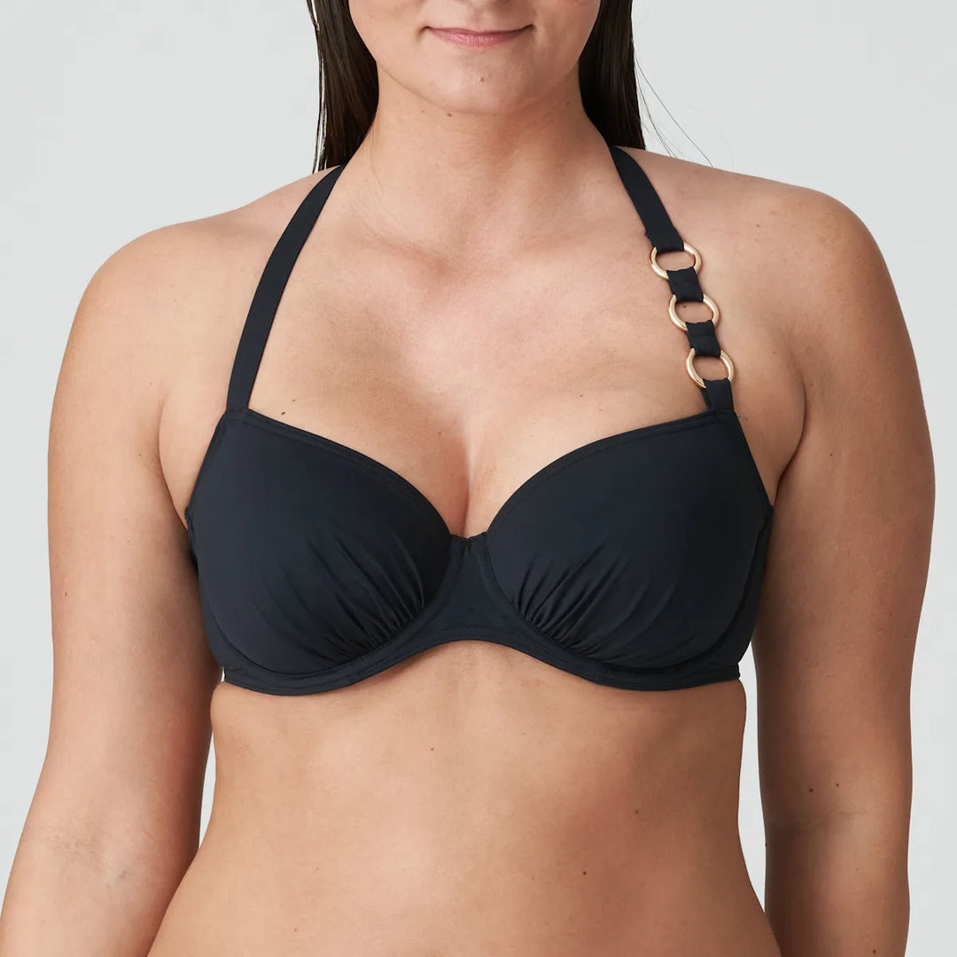 Maillot de bain 2 pièces noir Damietta