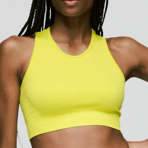 Brassière Sport Perry Jaune