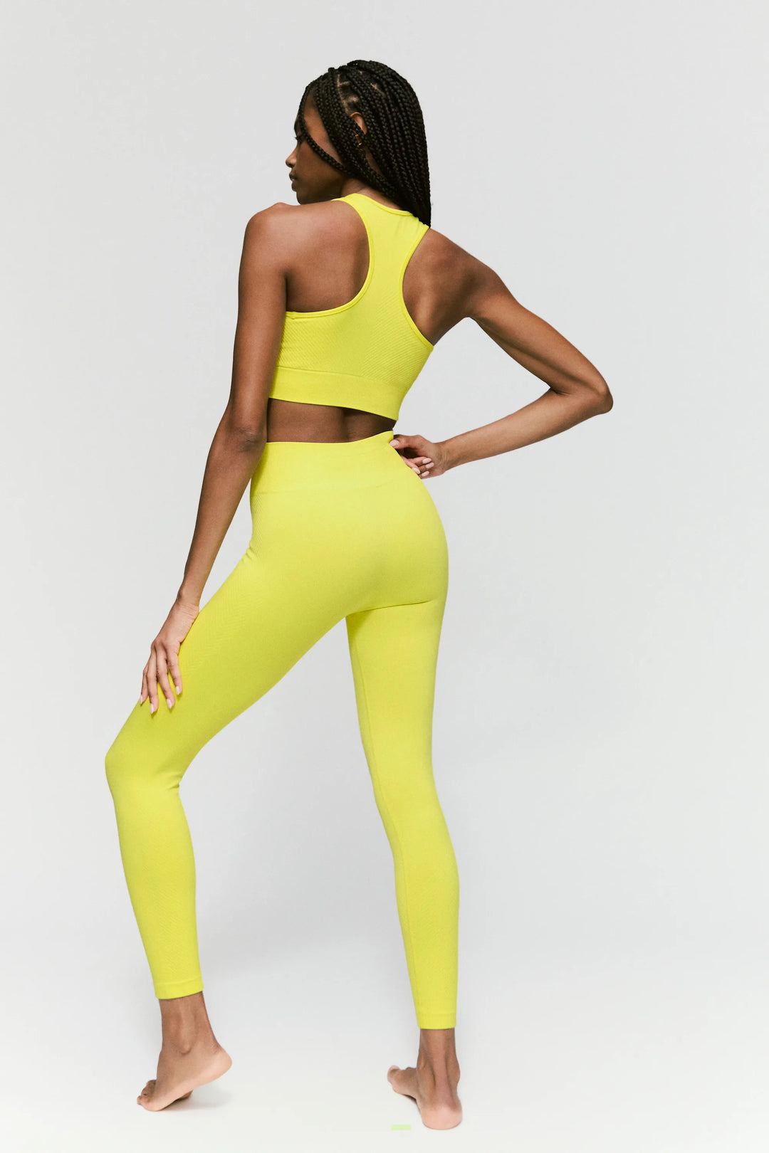 Legging Sport Perry Jaune