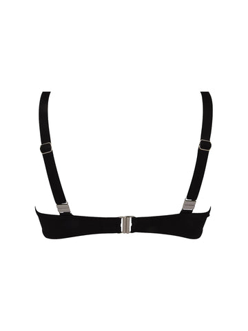 Haut de maillot de bain noir La Muse Dolce vita