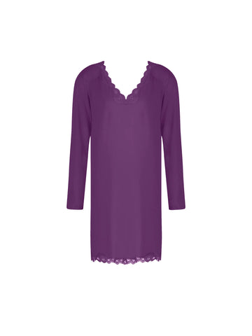 Chemise de nuit bien être Simply perfect Prune Magic