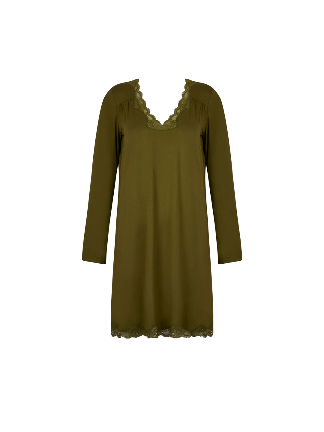 Chemise de nuit bien être Simply perfect vert mousse