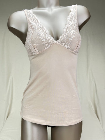 Top soutien-gorge coton Esencial nude