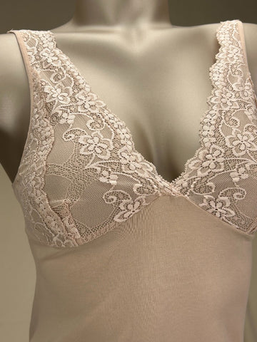 Top soutien-gorge coton Esencial nude