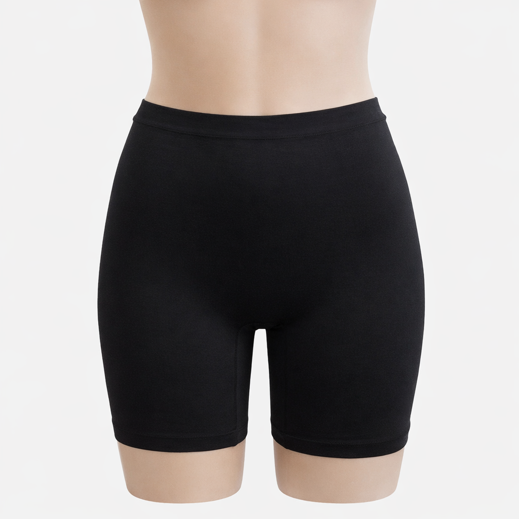 Panty invisible en coton naturel Flexie adapt– confort anti-frottements noir
