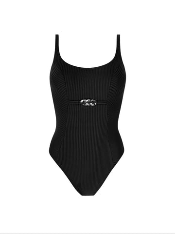 Maillot de bain 1 pièces  La stricto chic noir