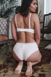 Soutien-gorge armature triangle Daily Paillette Nacre