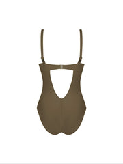 Maillot de bain 1 pièce coque triangle La chiquissima