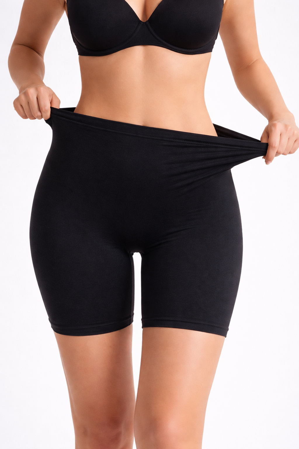 Panty invisible en coton naturel Flexie adapt– confort anti-frottements noir