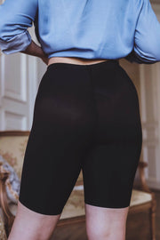 Culotte panty gainant coton Skin Noir