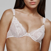 Soutien-gorge Décolleté Plongeant Shavonne rose pâle