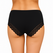 Shorty haute coton noir