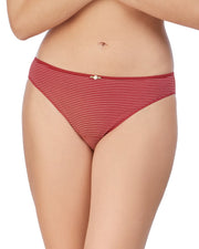 Slip taille basse duo ROUGE love