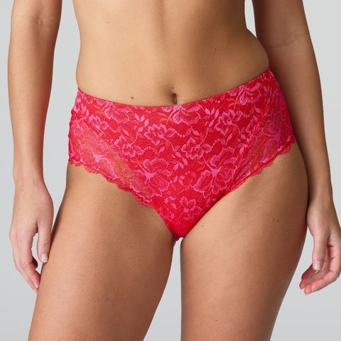 Slip taille haute Manyla Pixie Red