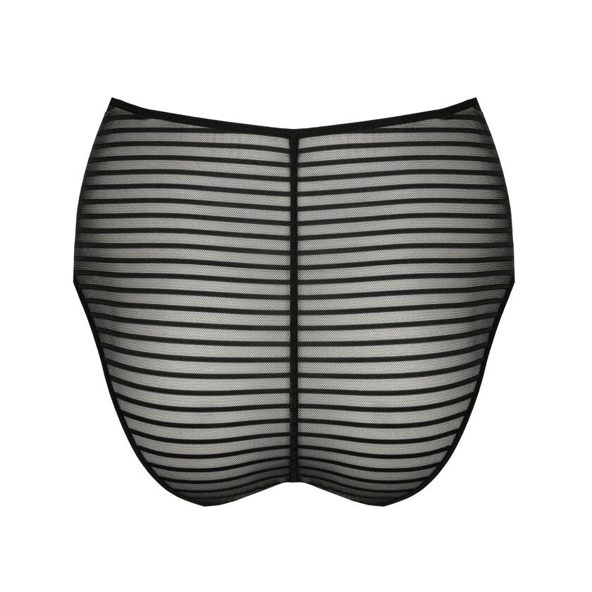 Slip taille haute noir Basyl