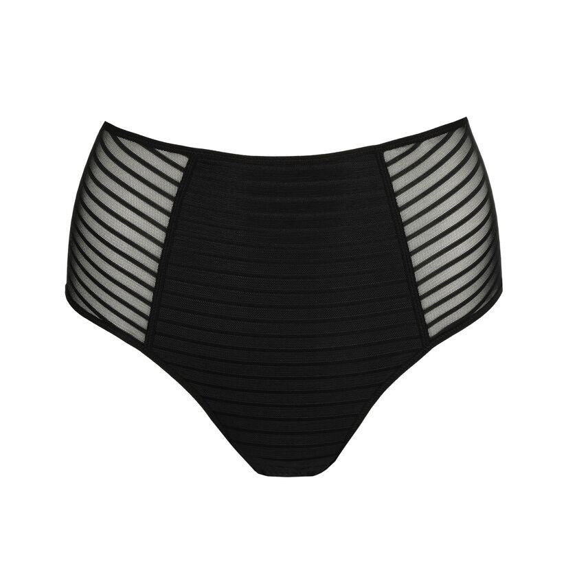 Slip taille haute noir Basyl