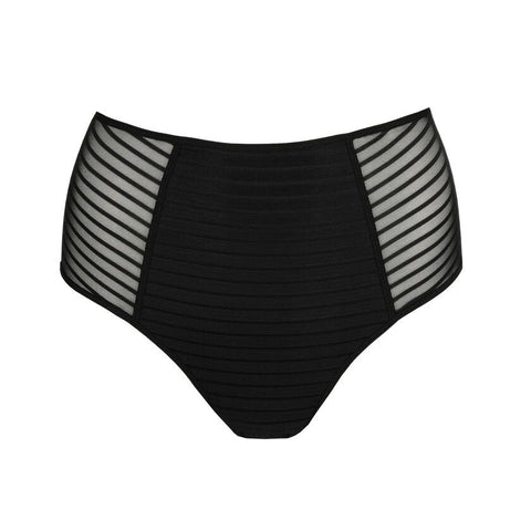 Slip taille haute noir Basyl