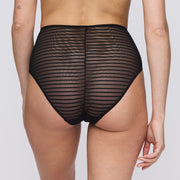 Slip taille haute noir Basyl