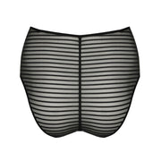 Slip taille haute noir Basyl