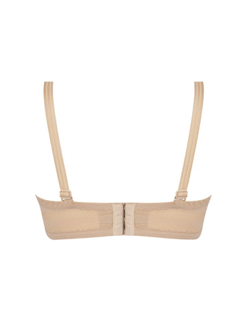 Soutien-gorge coque sans bretelle New apesanteur Skin rose