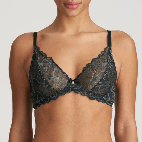 Soutien-gorge armature triangle Manyla night grey
