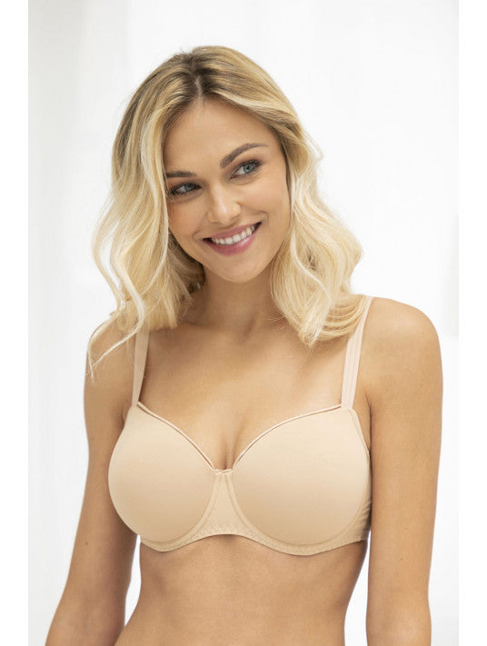 Soutien-gorge coque souple New apesanteur Skin rose