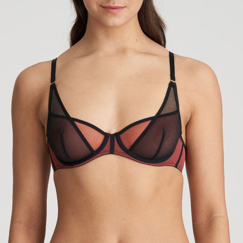 Soutien-gorge armature Fezz Italian brown